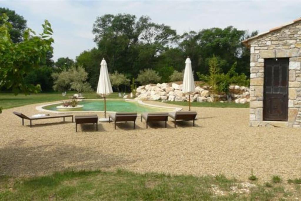 Gite De Charme 80 M², Piscine, Proche D'Uzes. Vezenobres Extérieur photo